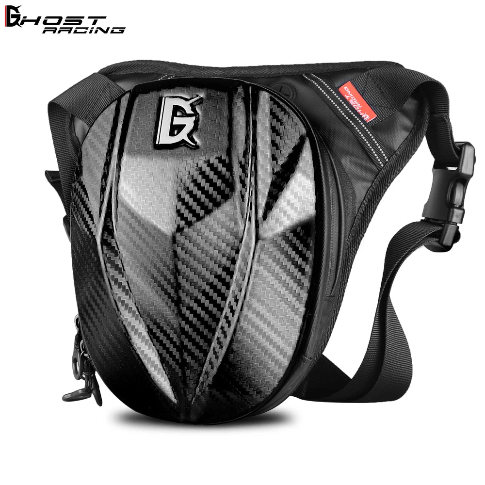 Brand New Motorcycle Drop Leg Bag Outdoor Casual PC Hard Shell Waist Bag Waterproof Motorbike Hip Bum Pack Bags