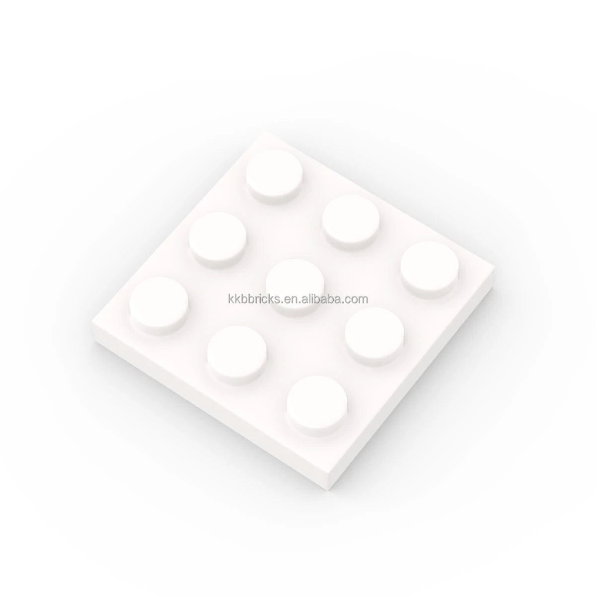 No.11212 Plate 3x3 Studs Classic Building Bricks Compatible Major Brands ABS DIY  Toy Bricks Bulk Assembly Building Blocks