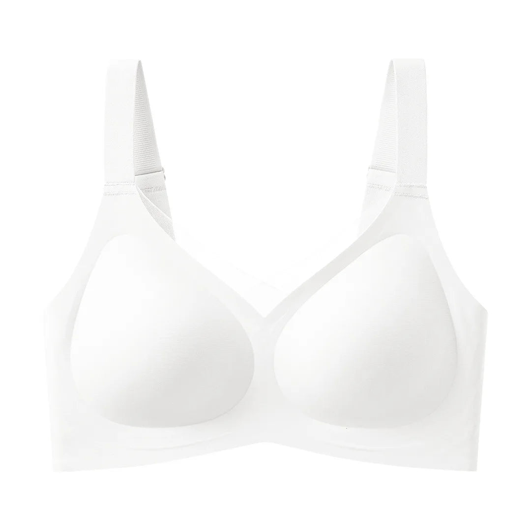 Wireless Bra Plus Size Women Sujetadores S-3XL BH Brasier Para Mujer Ladies Anti-sagging Gather  Seamless Push up Jelly Bra