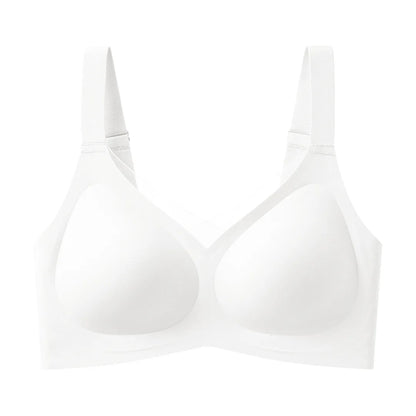 Wireless Bra Plus Size Women Sujetadores S-3XL BH Brasier Para Mujer Ladies Anti-sagging Gather  Seamless Push up Jelly Bra