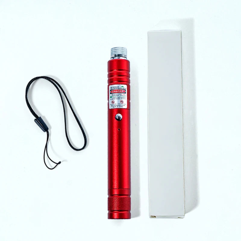 Green Laser Pointer Long-Range Laser Pointer High Power-Rechargeable Laser Pointer for Hiking, Presentations & Outdoor Use