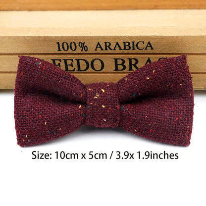 Children Wool Bow Tie Baby Boys Butterfly Skinny Bowtie Single Layer Child Bowties Gravatas Borboleta Collar Kids Ties