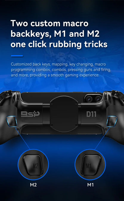 D11/D11S Stretch Game Controller Hall for /PC Android for Phone for for for