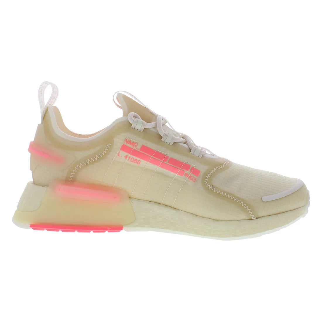 For NMD_V3 Women's Running Shoes Beige/Pink | Vietnam Origin | 100% Authentic
