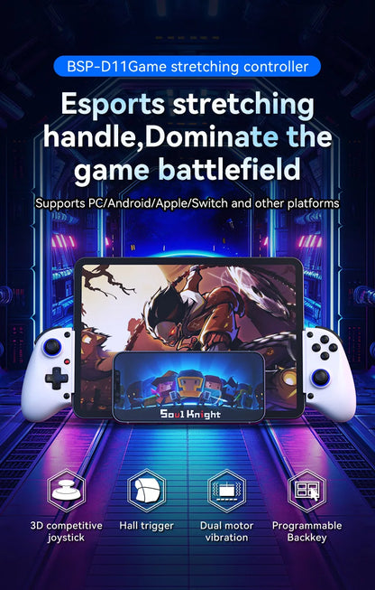 D11/D11S Stretch Game Controller Hall for /PC Android for Phone for for for
