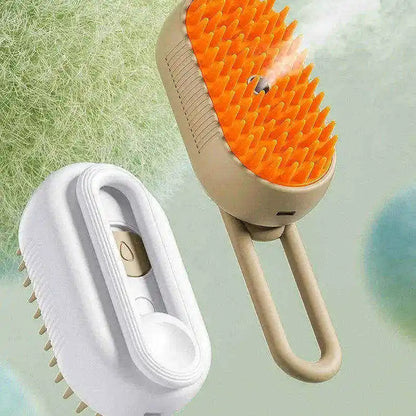 Pet Spa Brush for Dogs Cats  Self Cleaning Spray Comb for Cats Massage Shedding Pet Spray Hair Removal Comb