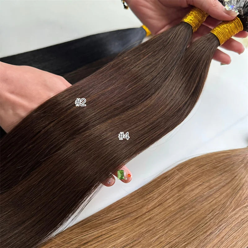 Top Quality Cuticle Aligned K Tip Hair Human Hair Double Drawn Keratin Tip Hair Extension