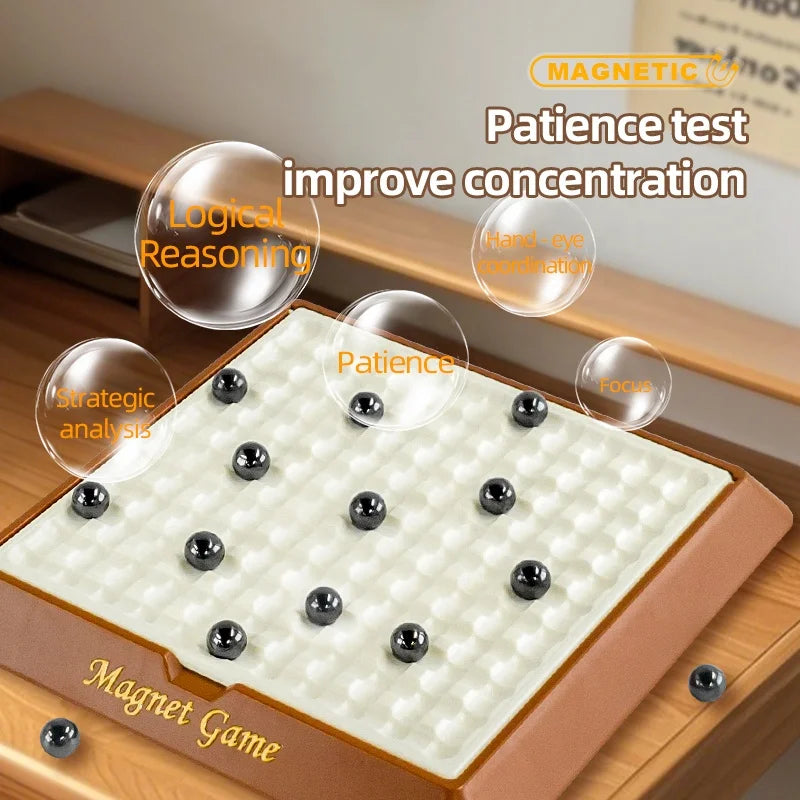 New Educational Toys Children's Minesweeper Magnetism Board Game Magnetism Chess Board Game Party Interactive Toy