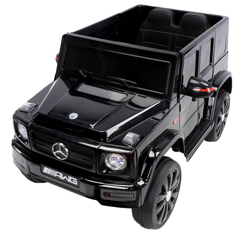 12V 10A Four Drive Electric Car Toy for Kids Remote Control Off-Road Baby Ride Plastic Vehicle for Outdoor Usage EVA Wheels New