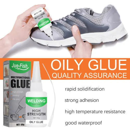 Jue-Fish Multi-Functional Ceramic Waterproof Transparent (50g) Quick-Drying Adhesive For Glass And Wood