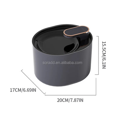 2026 Large Capacity Smart Pet Water Dispenser Accessories Automatic Circulate Filtering Cat and Dog 3L Water Fountain