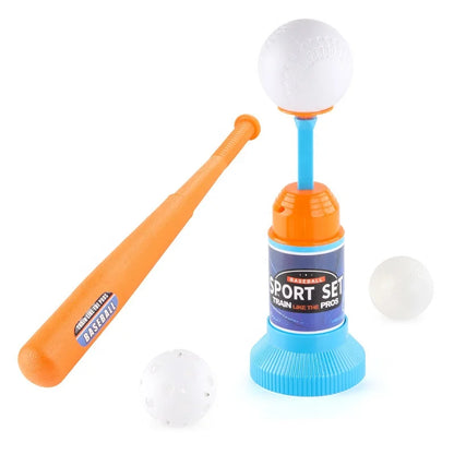 Outdoor Sports Toy Set for Kids POP-up Plastic Ball Baseball Structure for Garden Play