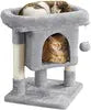 Hot Sale 23.5 Inches Cat Tree Tower Dark Gray Condo Sisal-Covered Scratching Posts Furniture for Pet Activity Cat House