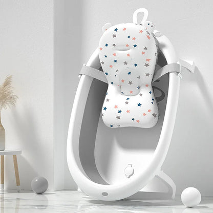 Multifunctional Digital Display Temperature Sensing Foldable Large Baby Bathtub for Newborn Toddler & Infant Home Supplies