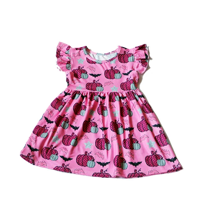 Baby Girl Boy Unisex Solid Tracksuit Outfits Short  Sleeve Halloween  Kids Clothing