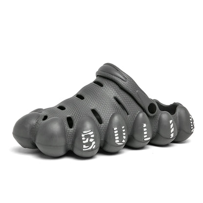 Logo Custom DIY Present Shoes Men's New Light Weight EVA Soft Clogs Garden Shoes Beach Outdoor Slippers for Men