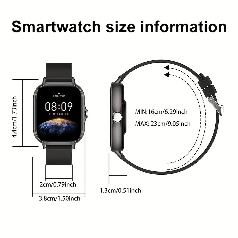 New 2026 Smartwatch, Unisex, Wireless Calling/Dialing, Multiple Sports Modes, Call Reminder and Rejection, Message Notification