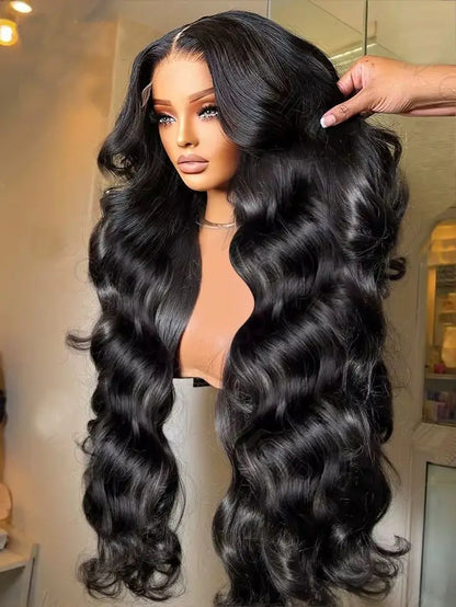 Pre Pluck Raw Cuticle Aligned Indian Hair Wig Glueless Bone Straight HD Lace Wig Bleached Knots Lace Front Human Hair Wigs