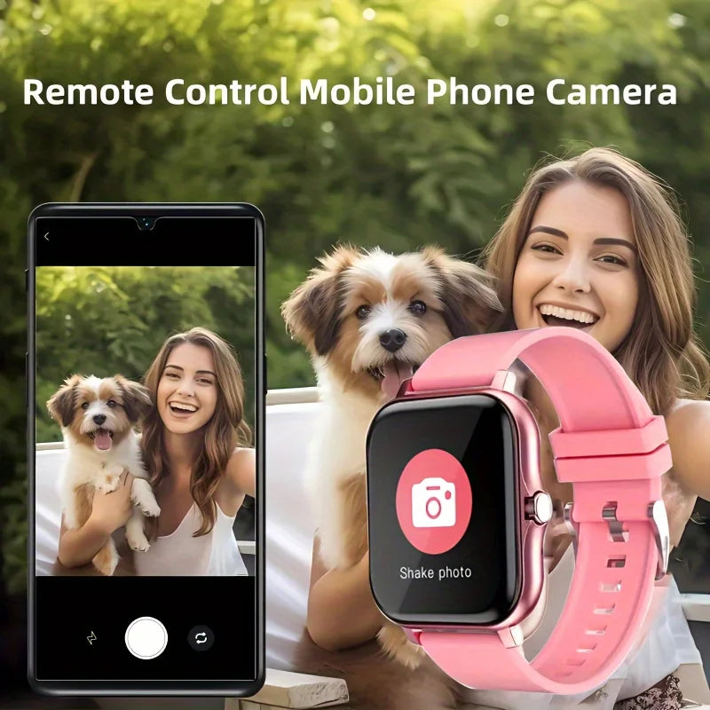 A New Large-screen Smartwatch, Compatible with Android/iPhone, Featuring HD Voice Calls, Multiple Sports Modes, Suitable for