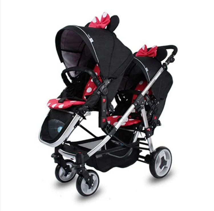 Wholesale Twin Children/Baby Stroller Two Seats Pram