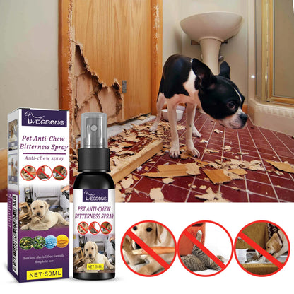 Natural Plant Extracts Bitter Pet Anti-chewing Spray Drives Away Dogs and Cats From Scratching and Biting the Sofa Spray