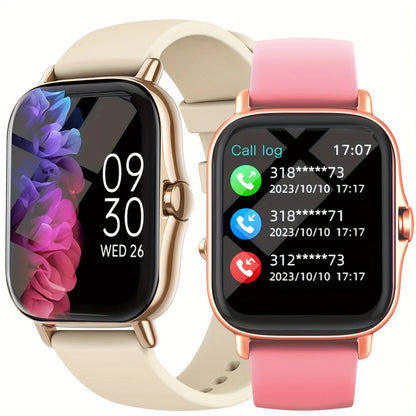 New Fashionable Smartwatch, Compatible with IPhone/Android Phones, Information Phone Reminders, Built-in Microphone for High