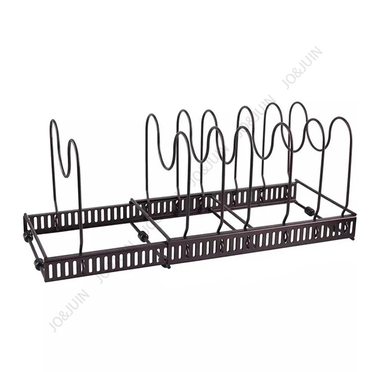 2022 Newly Designed Pot Rack with Overall Detachable Design Split Use and Adjustable Compartment Distance