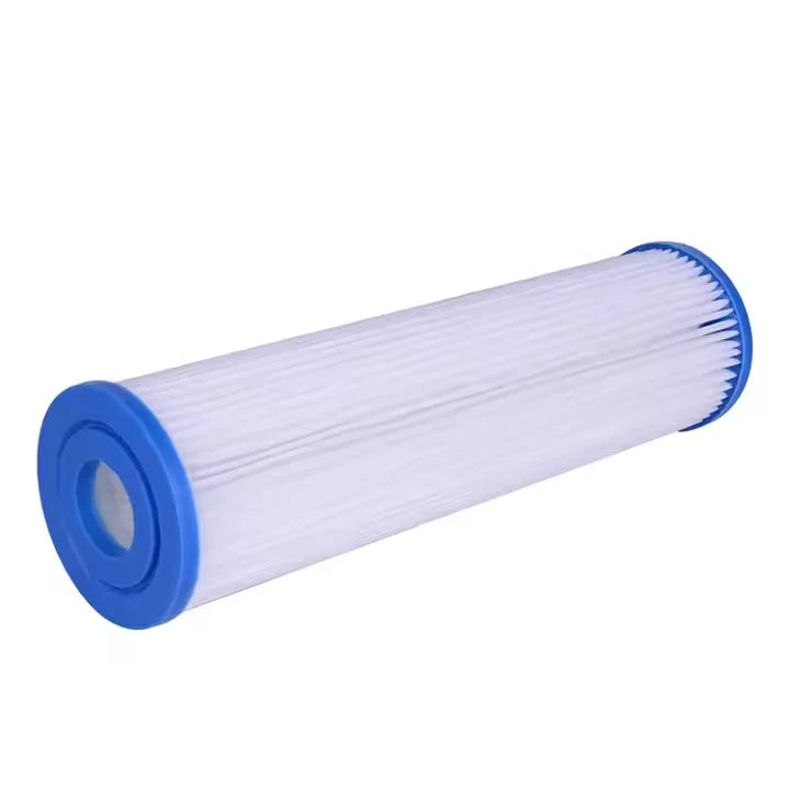 10*2.5'' Folded Filter Element Air Inflatable Tub Filter Cartridge Water Chiller Filter for Ice Bathtub Bathroom Accessories