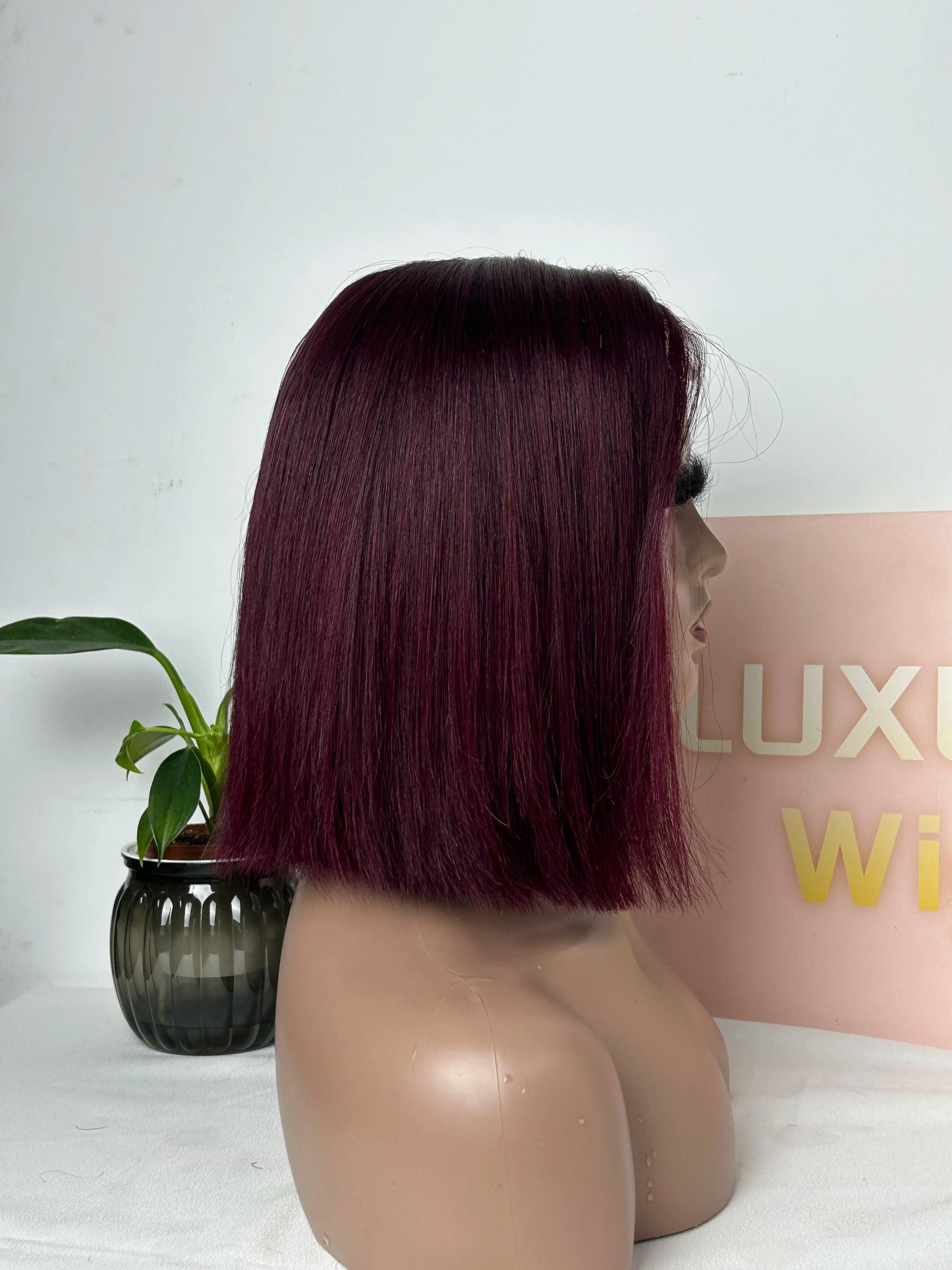 New SDD Bob Wigs 2x6 Closure Wig Bone Straight Natural Virgin Hair Transparent Lace SDD Vietnamese Hair Wig Human Hair Glueless