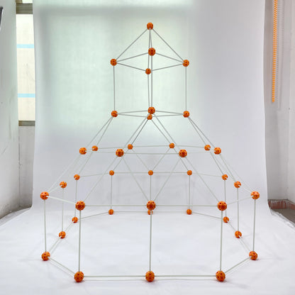 Children Build Fort DIY Construction Toys That Can Glow in the Dark by 100pcs  Fort Building Kit