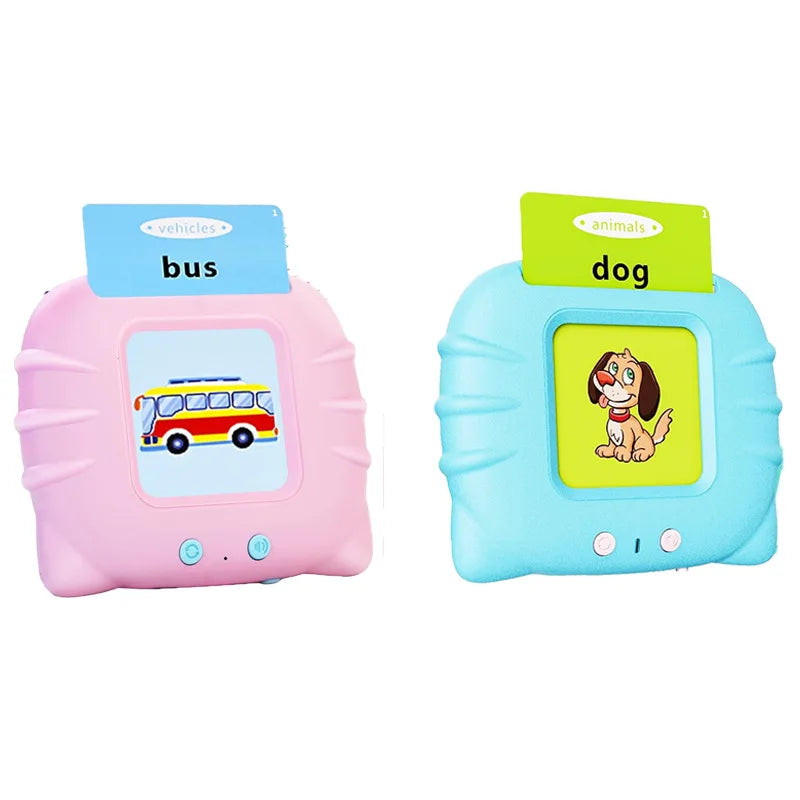 Kids Learning Flashcard Reader Speech Therapy Machine Toy Sight Words Children Educational Cognitive Cards Talking Flash Card