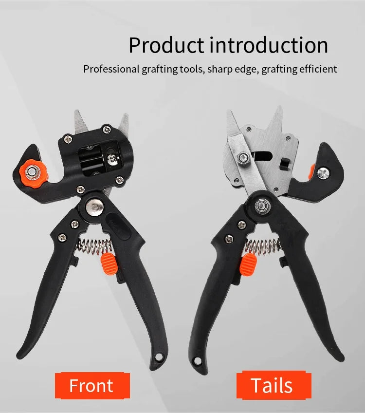 Dropship Omega-Cut Grafting Tool/Pruner for Fruit Trees and Grape Vines Grafting Machine Device Garden Graft Pruner Shear
