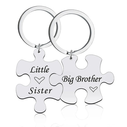 Brother Sister Keychain Set Gifts Christmas Birthday Gifts Family Gifts for Sisters Brothers