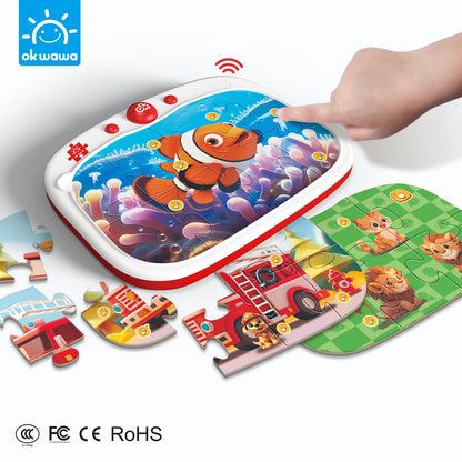 Hotsale Product Kids Early Learning Laptop Activities Sight Words Story Music Machine Children Educational Cognitive