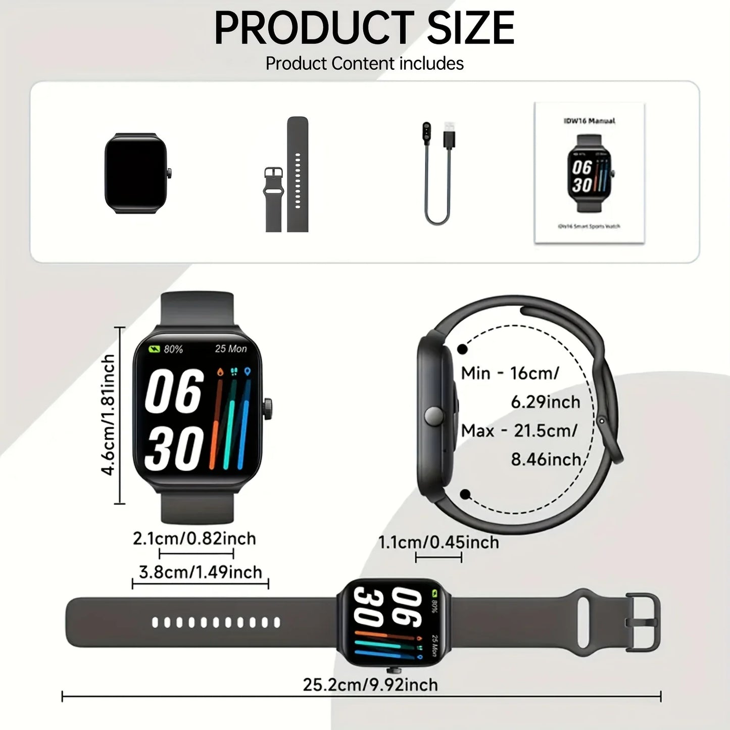 Smart Watch for Men Women With Alexa Built-in, 1.95" Smartwatch With Wireless Call, 100+ Sport Modes, Fitness Activity Tracker