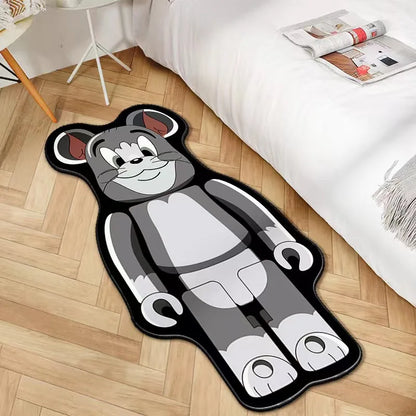 Factory Price Soft New Technology Carpets Die Cut Shape Cartoon Rugs and Carpets