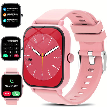 New Fashionable Smartwatch, Compatible with IPhone/Android Phones, Information Phone Reminders, Built-in Microphone for High