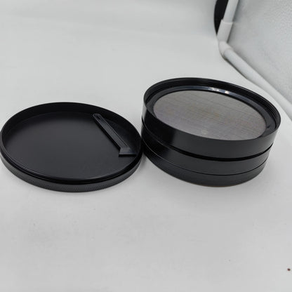 O1 100mm 4'' 4Inch Diameter Custom Logo 4 Parts Herb Grinder Zinc Alloy Tobacco Metal Grinder for Herb Wholesale
