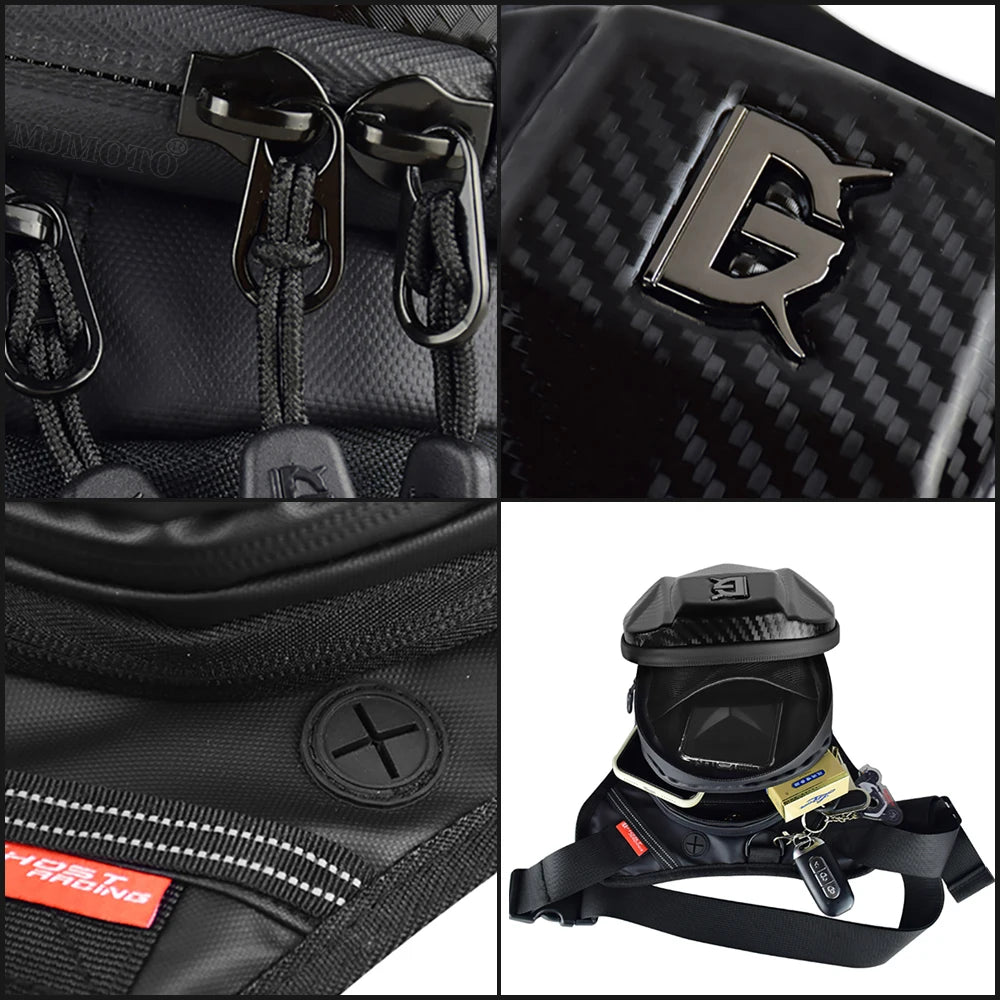 Brand New Motorcycle Drop Leg Bag Outdoor Casual PC Hard Shell Waist Bag Waterproof Motorbike Hip Bum Pack Bags