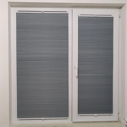 Blackout Manual Control Cordless Honeycomb Blinds for Window Inside