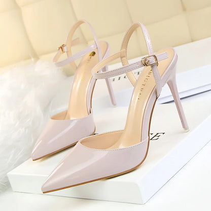 Tacchi a Spillo Sexy High Quality Pointed Toe Pumps Fashion Elegant Ladies High Heels Shoes for Women