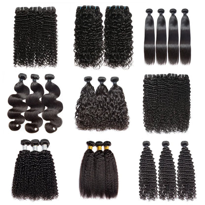 Wholesale Cheap Human Hair Bundles 10A Grade Unprocessed Raw Burmese Cuticle Aligned Virgin Bundles Human Hair Ready to Ship