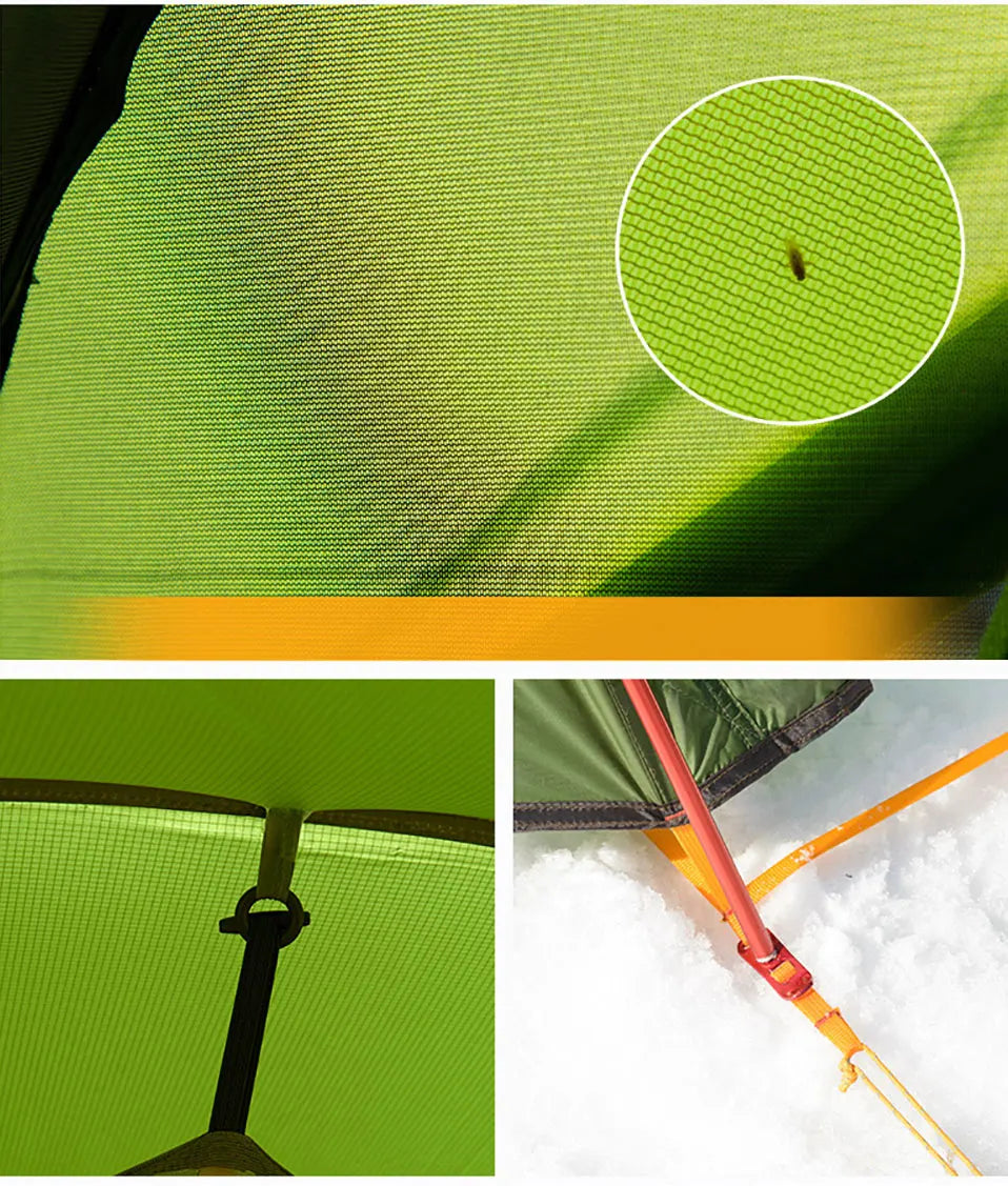 Naturehike Opalus 2 3 4 Tent 2 3 4 Person Hiking Tent 4 Season Tent Ultralight Family Travel Tent 20D Waterproof Camping Tent