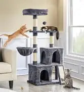 Hot Sale 23.5 Inches Cat Tree Tower Dark Gray Condo Sisal-Covered Scratching Posts Furniture for Pet Activity Cat House