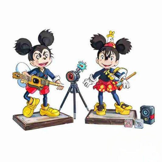 Mouse Buildable Characters 1739Pcs Standard Brick Model Building Blocks Assembly Bricks Toy Kid Birthday Christmas Gifts