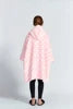 China Factory Oversized Winter Kids Wearable Hoodie Blanket Winter Custom Sherpa Hooded Blanket Kids Wearable Christmas Blanket