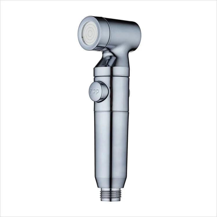 Water Mist Spray Toilet Bidet Gold Two Functions Bidet Sprayer Abs Plastic Shataff