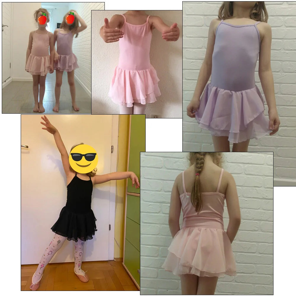 Camisole Ballet Leotards for Girls Ballet Dance Dancewear Gymnastics Leotard Dress