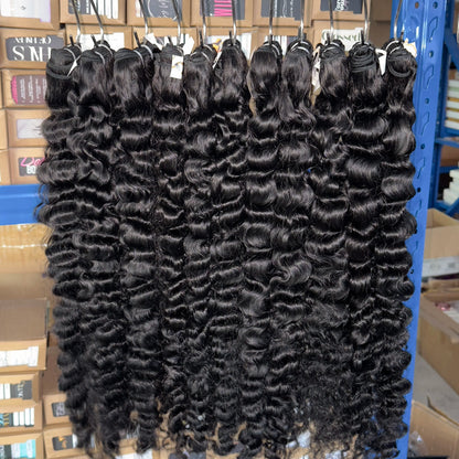 Fast Ship Remy Hair Grade Virgin Cuticle Aligned Cambodian Burmese Curly Hair Extensions Natural Wavy Raw Human Hair