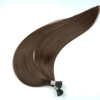 Top Quality I Tip 20 22 24 26 28 Inches Raw Keratin Double Drawn Virgin European Hair Extensions I Tip Human Hair Extensions